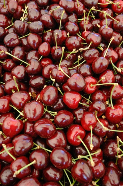 Box Red Big Cherry Ciliegia Ciliegia Vignola Emilia Romagna Diet — стокове фото