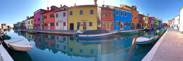 Burano Italie Enero 2019 Paysage Calme — Photo