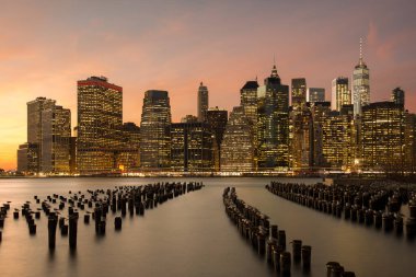 Brooklyn 'den Manhattan Skyline New York