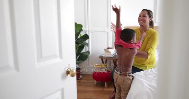 Mommy Helping Son