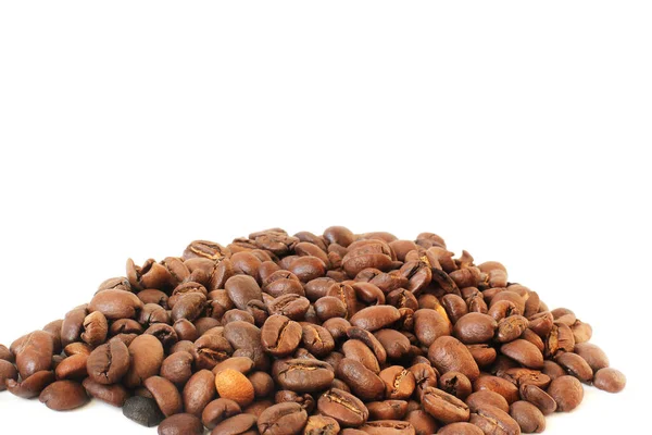 Coffee Beans White Background — Stock Photo, Image