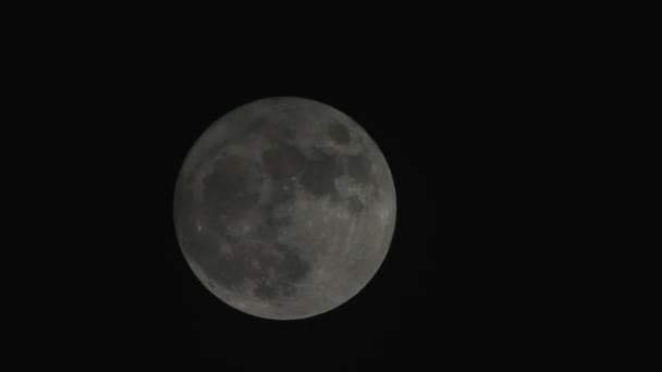 Pleine Lune, Lune, Flash lunaire, Lumière de la lune — Video