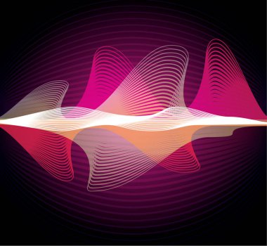 Arka plan dalgalar akan. Sıvı 