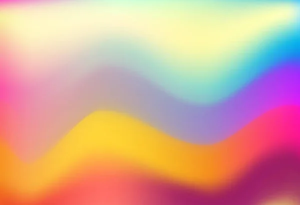 カラフルな抽象的なベクトルの背景の水彩画波流れるテクスチャ — ストックベクタ