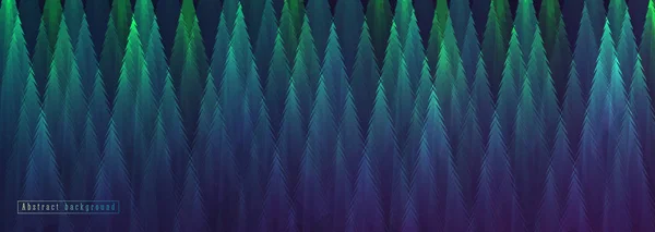 Abstrakter Hintergrund mit Waldbäumen — Stockvektor
