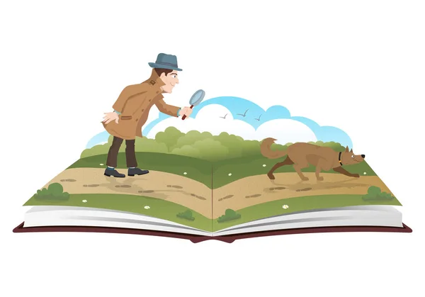 Dedektif Büyüteç ve izci köpek ile ilgili kitap