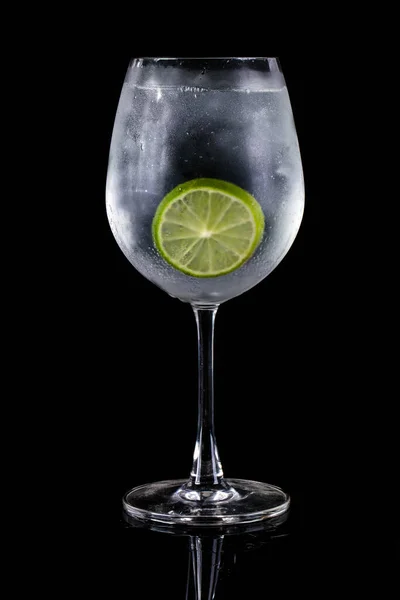 Cocktail Gin Tonique Citron Glace — Photo