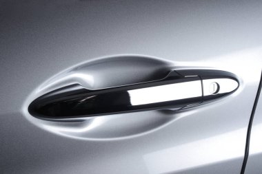 Lüks araba kapı kolu.