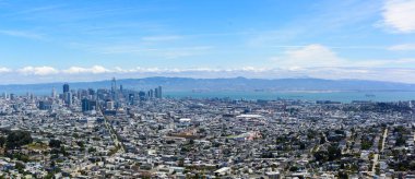 İkiz Tepeler görüldüğü gibi San Francisco Şehir