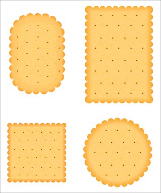 a biscuit vector clipart