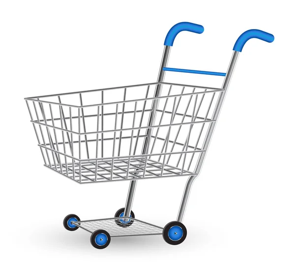 Carrito de compras real — Vector de stock