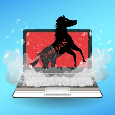 Truva atı virüs bilgisayar laptop yok