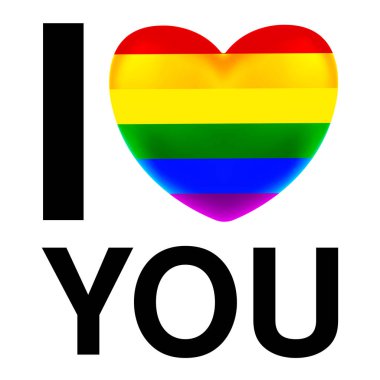 Lgbt bayrak yürekle sevdiğimi