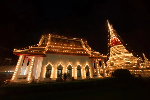 Phra Samut Chedi Pagoda Festival en Thaïlande . — Photo