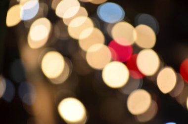 Arka arka plan bulanık gecenin.