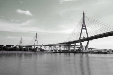 Bhumibol köprü endüstriyel yüzük köprü veya mega bridge ve set.