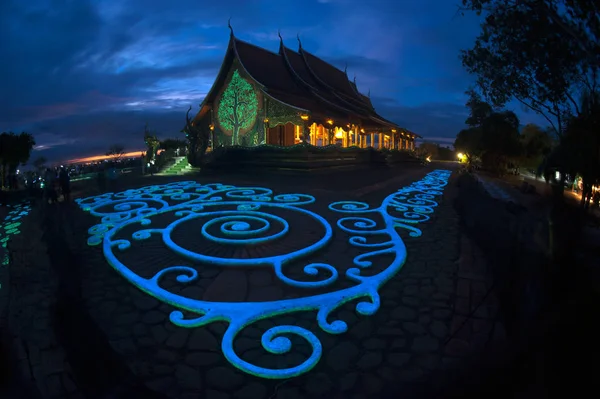 WAT Sirindhorn Wararam Phu Prao Tapınağı Ubon Ratchathani Eyaleti, Tayland. — Stok fotoğraf