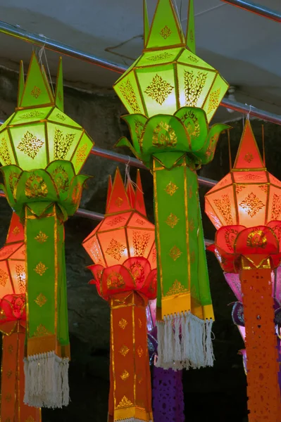 Piękny Thai tytułują latarnię, Tajlandia. — Zdjęcie stockowe