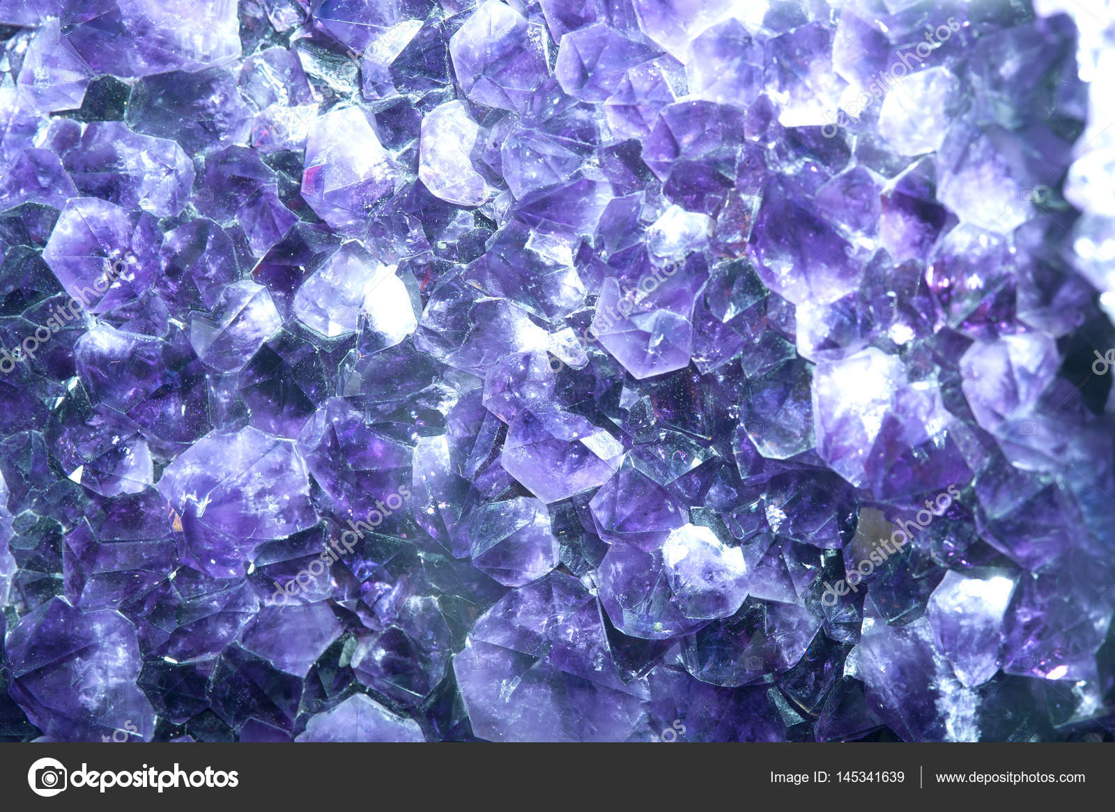 Amethyst Geode On Black Background Beautiful Natural Crystals Gemstone Royalty Free Photo Stock Image By C Topten22photo 145341639