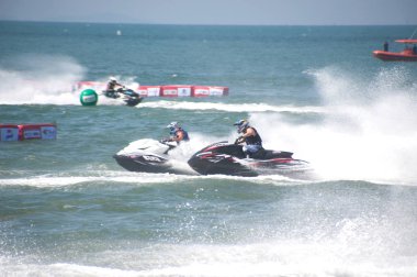 Kral Kupası jet Kayak Dünya Kupası 2015 rekabet Tayland.