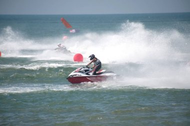 Kral Kupası jet Kayak Dünya Kupası 2015 rekabet Tayland.