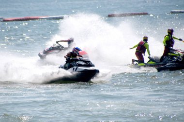 Kral Kupası jet Kayak Dünya Kupası 2015 rekabet Tayland.