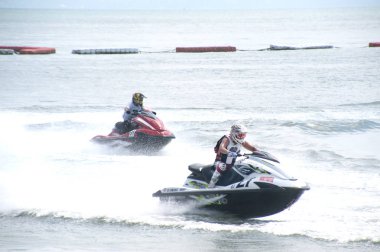 Kral Kupası jet Kayak Dünya Kupası 2015 rekabet Tayland.