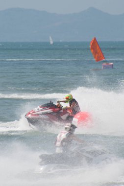 Kral Kupası jet Kayak Dünya Kupası 2015 rekabet Tayland.