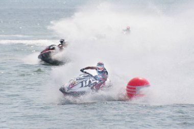 Kral Kupası jet Kayak Dünya Kupası 2015 rekabet Tayland.