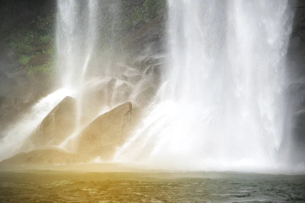 Huay Luang the famous waterfall in Southeastern of Thailand.