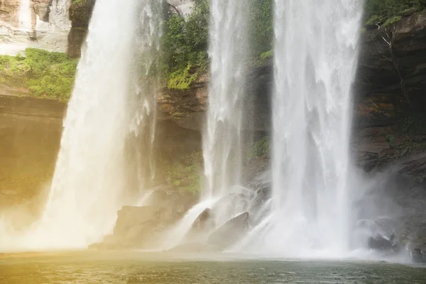 Huay Luang the famous waterfall in Southeastern of Thailand.