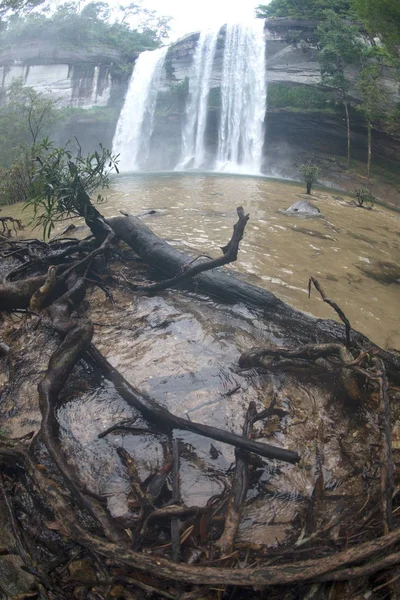 Huay Luang the famous waterfall in Southeastern of Thailand.