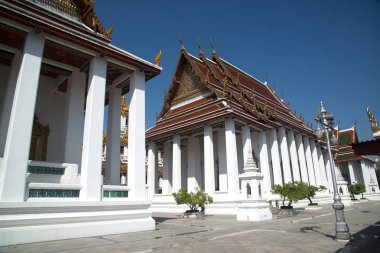 WAT sıçan Natda Ram Worawihan bir manastır ve Bangkok, Tayland yer.