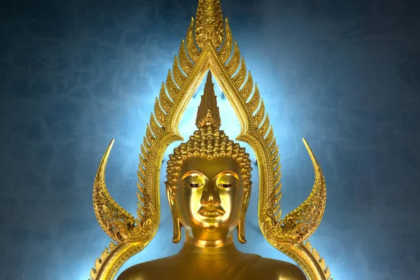 Phra Puttha Jinnarat Huvudaltaret Med Sittande Buddha Wat Benchamabophit Dusitvanaram — Stockfoto