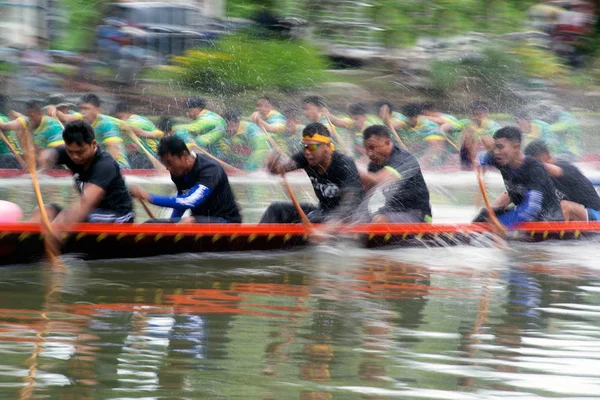 泰国长艇比赛锦标赛. — 图库照片