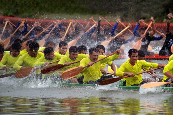 Thai Long Boat Racing Championship. — Stock Photo, Image