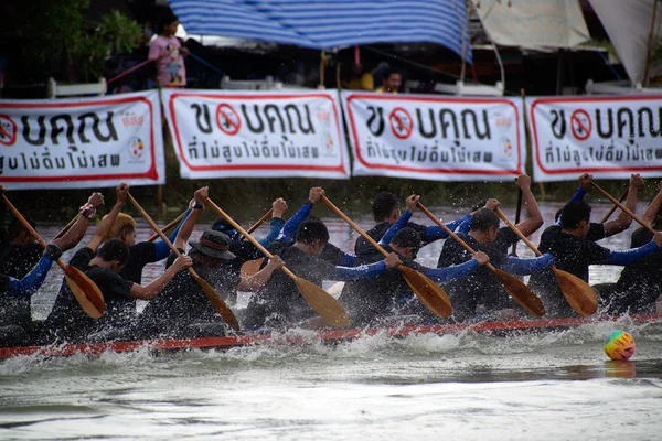 泰国长艇比赛锦标赛. — 图库照片