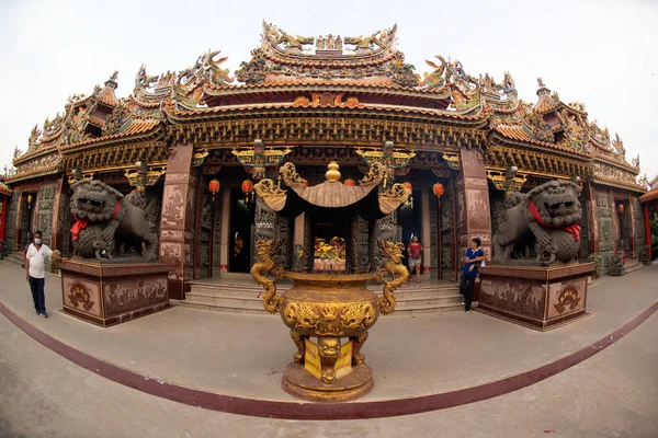 Kinesiska stora helgedom och tempel i Thailand. — Stockfoto