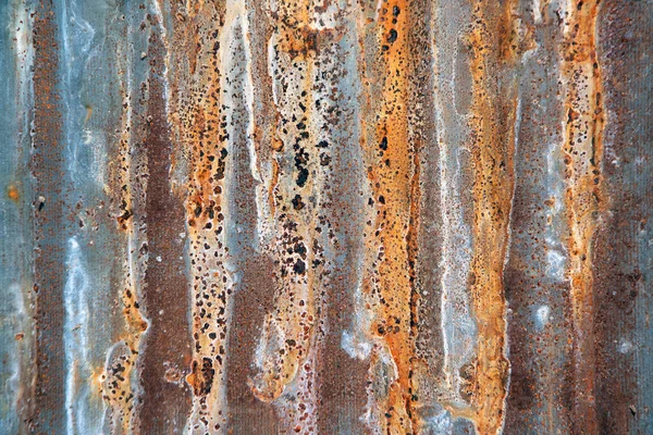 Stare Blachy Cynkowe Tekstury Tła Zardzewiały Ocynkowanej Powierzchni Metalu — Zdjęcie stockowe