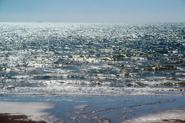 Eau Mer Tropicale Reflète Surface Comme Paradis — Photo