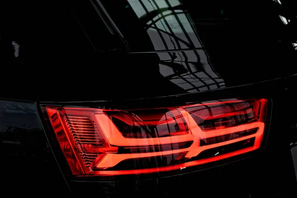 Bakre ljus av en bil — Stockfoto