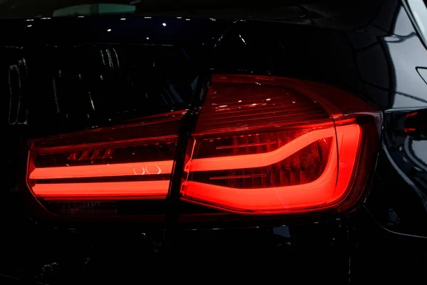 Detalle en la luz trasera de un coche . —  Fotos de Stock