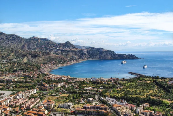 La baia di Taormina — Foto Stock