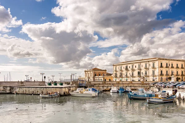 Ortigia, Siracusa Sicília, Itália — Fotografia de Stock