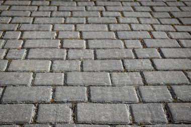 kaldırım taşlarıyla döşenmiş sokak arkaplanı