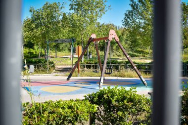 covid yüzünden oyun alanı kapandı