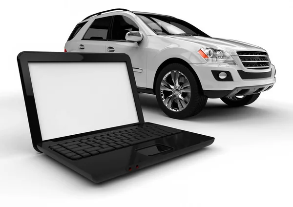 Otomobil gelişimini temsil eden 3B görüntüleme / Araba geliştirme