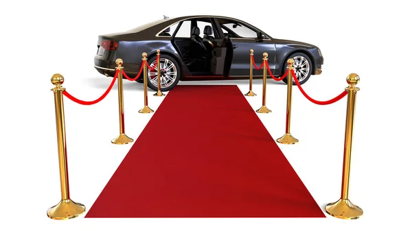 Render Image Representing High Class Limousine High Class Limousine — Stock Photo, Image