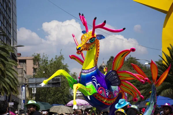 Desfile Mexicano Alebrijes Noviembre Cada Año Ciudad México —  Fotos de Stock