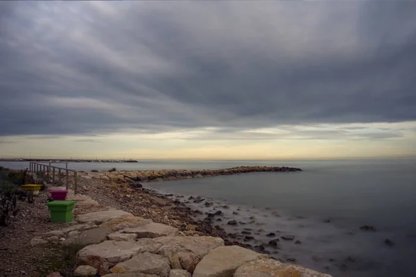 Descansando en el mar